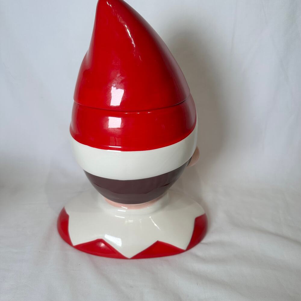 Elf on the shelf At Home Cookie Jar Pixie Blue Eyes Christmas Holiday Limited - Picture 10 of 11
